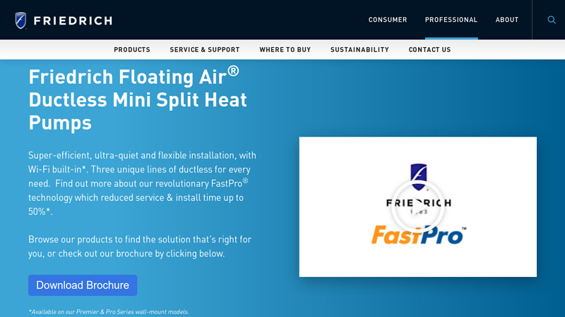 Ductless Split Air Conditioning System- from the leader