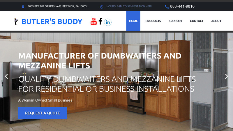 Dumbwaiter & Lift Manufacturer