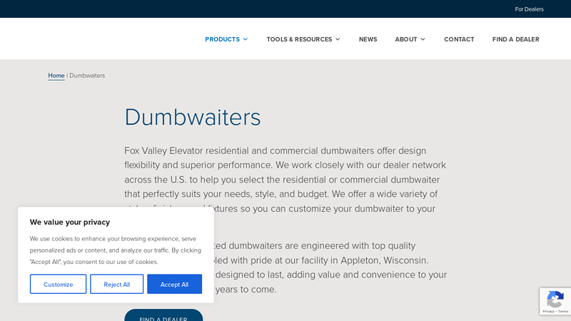 Dumbwaiters