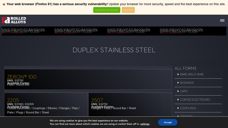 Duplex Stainless Steel