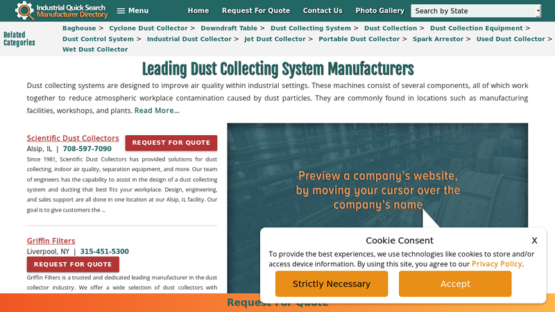 Dust Collector Manufacturers
