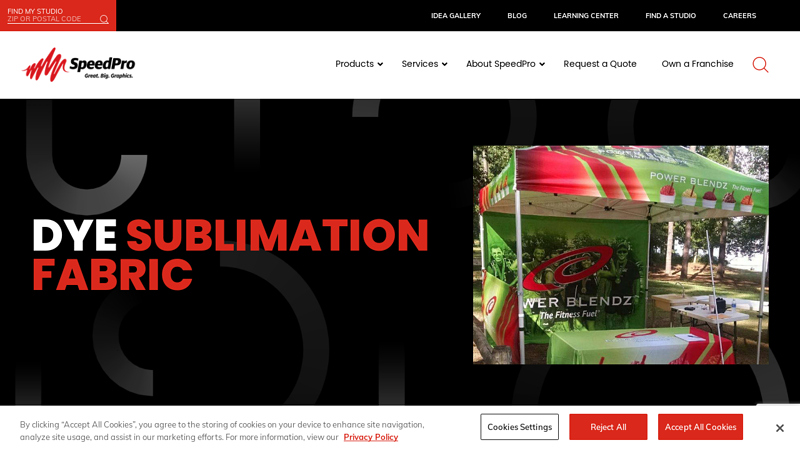 Dye Sublimation Fabric Solutions