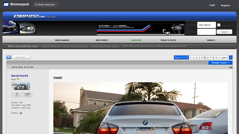 (E90) Official Performance Rear Diffuser and Bumper Thread