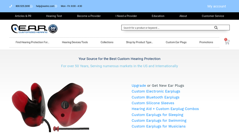 E.A.R. Customized Hearing