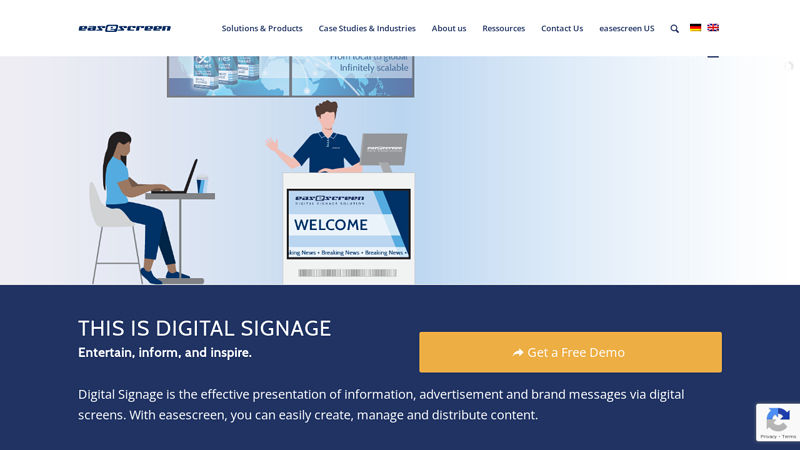 easescreen Digital Signage Solution