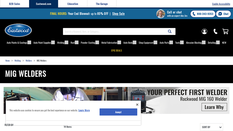 Eastwood MIG Welders
