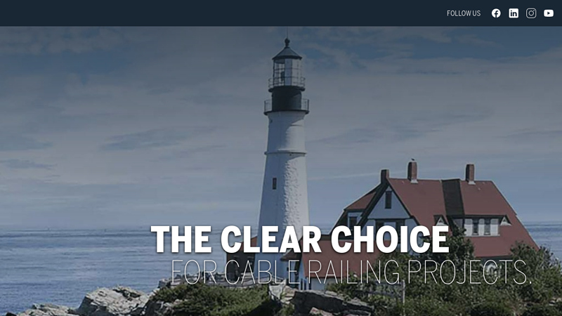 Easy Install, High Quality, Cable Railing