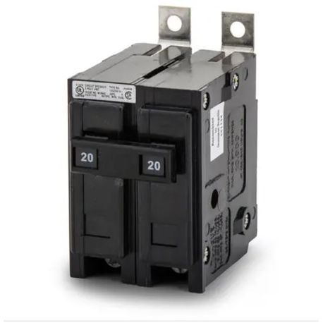 Eaton BAB2020H MCB; 240V, 20 Amp, 2 Pole