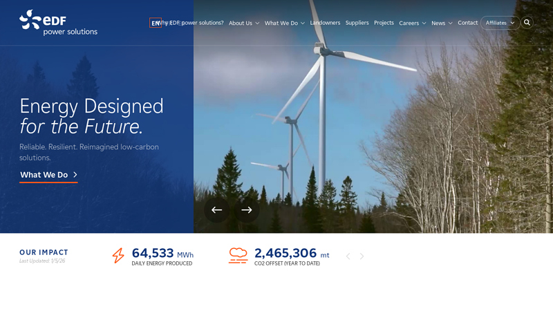 EDF power solutions NA