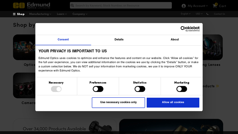 Edmund Optics: Optics Manufacturer & Supplier