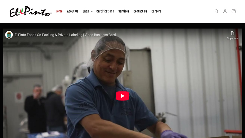 El Pinto Co-Packing: EL PINTO