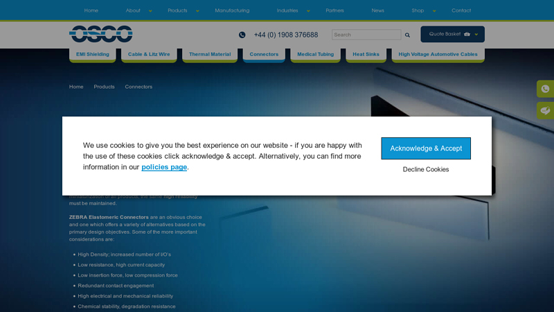 Elastomeric Connectors