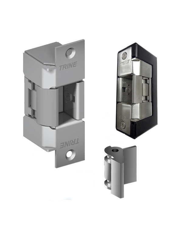 Electric strikes for doors, frames, and gates by Trine