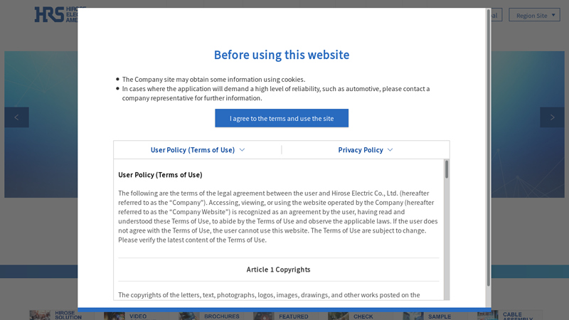 Electrical and Electronic Connectors