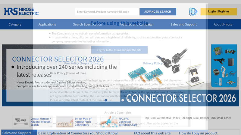 Electrical and Electronic Connectors