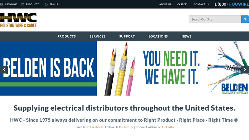 Electrical Wire & Cable Distributors