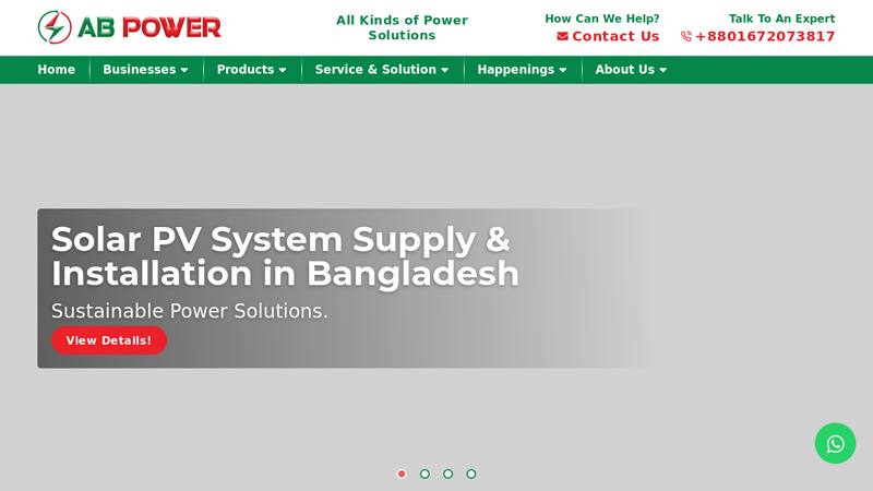 Electricity Power solution company in Bangladesh
