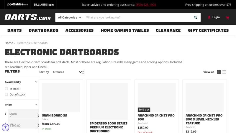 Electronic Dartboards