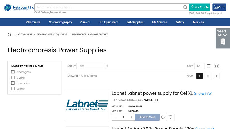 Electrophoresis Power Supplies