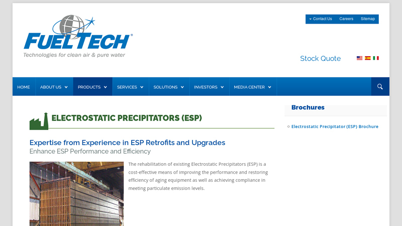 Electrostatic Precipitators (ESP)