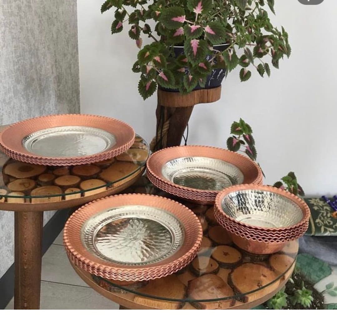 Elegant Copper Dinnerware