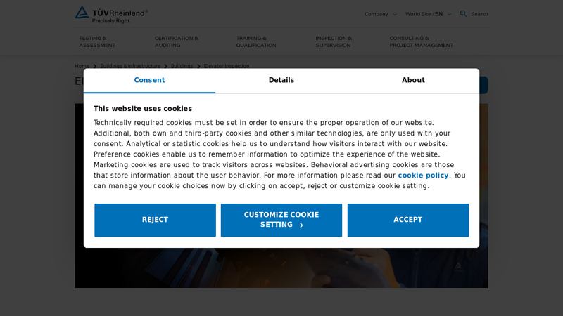 Elevator Testing and Safety Inspection Services