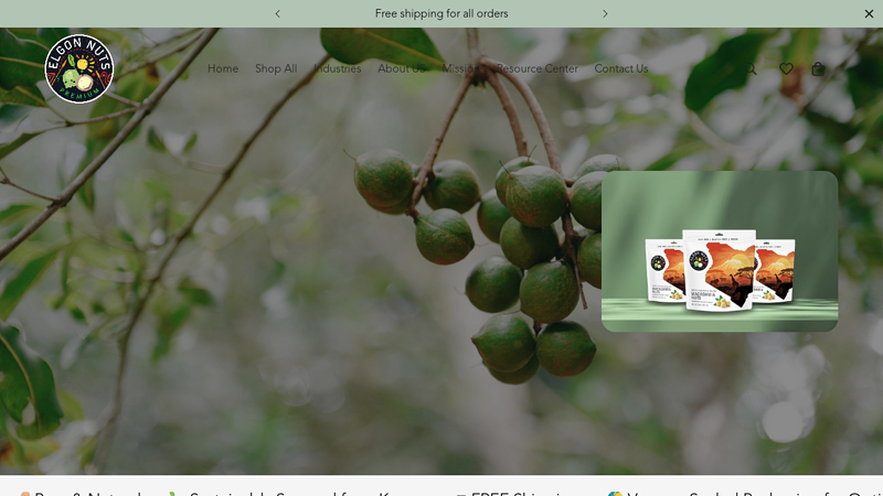 Elgon Nuts: Bulk Macadamia Nuts