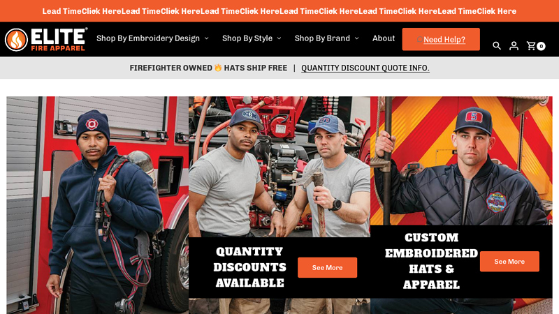 Elite Fire Apparel custom t-shirts