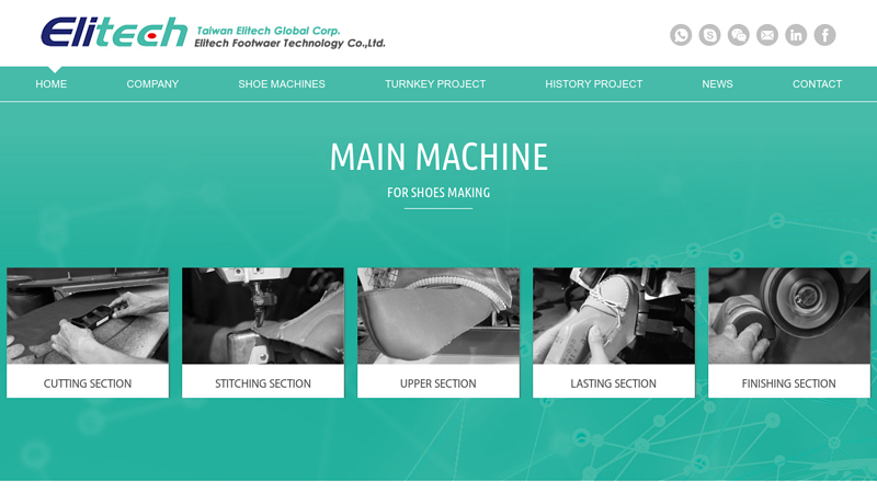 Elitech Shoe Making Machines