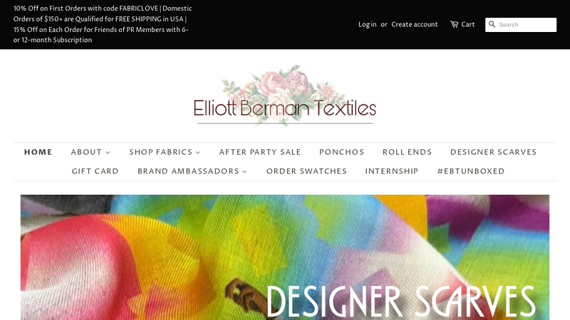 Elliott Berman Textiles: High