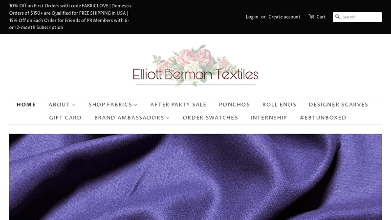 Elliott Berman Textiles: High