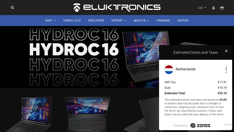 Eluktronics HYDROC