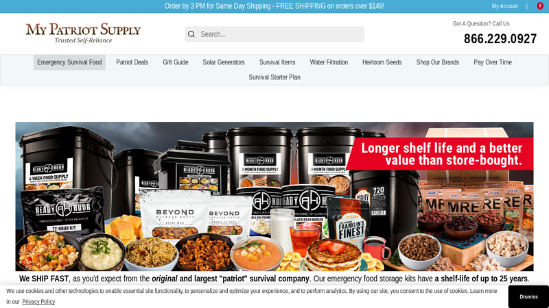 Emergency Food Storage