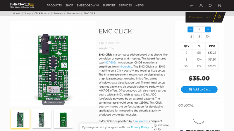 EMG Click