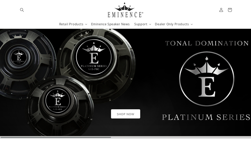 Eminence Speaker