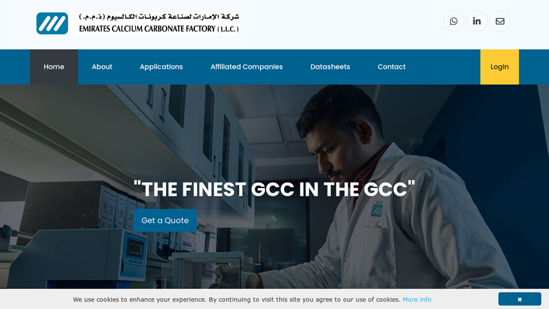 Emirates Calcium Carbonate Factory