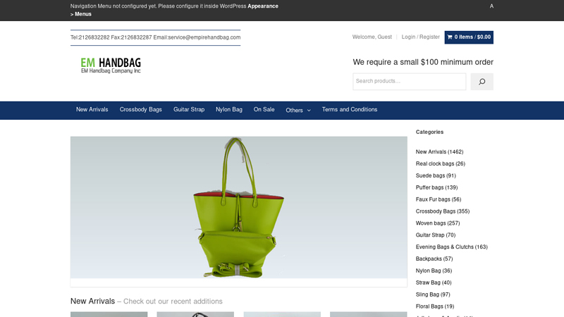 Empire Handbag Company Inc Online Store