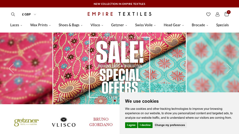 Empire Textiles: African Fabrics