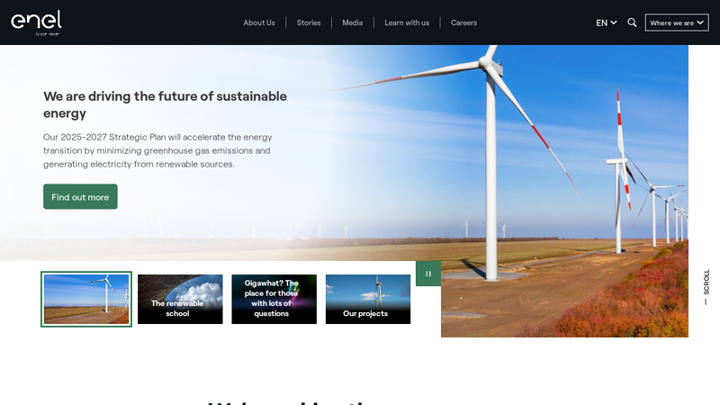 Enel Green Power, the platform dedicated to renewables