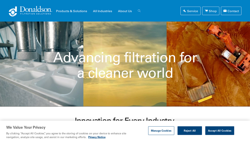 Engine and Industrial Air, Oil and Liquid Filtration