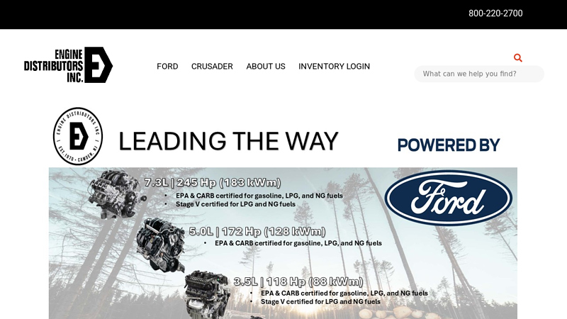 Engine Distributors Inc.: