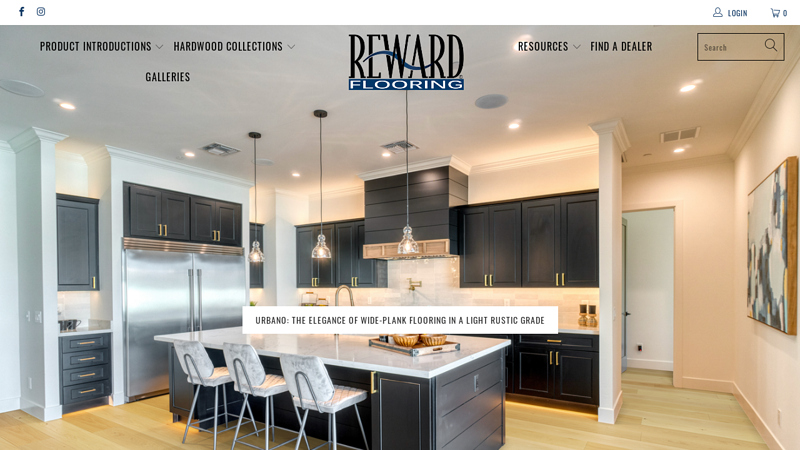 Engineered hardwood flooring