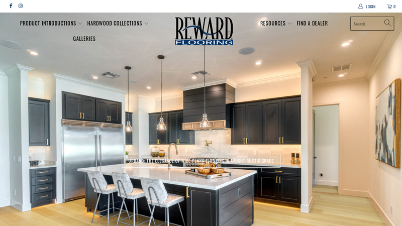 Engineered hardwood flooring