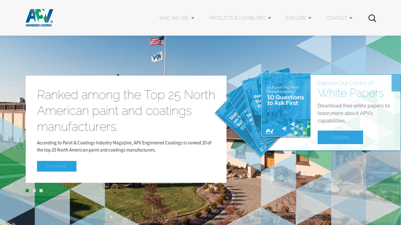 Engineers and manufacturers of industrial coatings