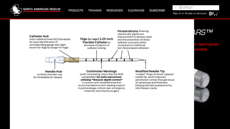 Enhanced ARS Decompression Needle
