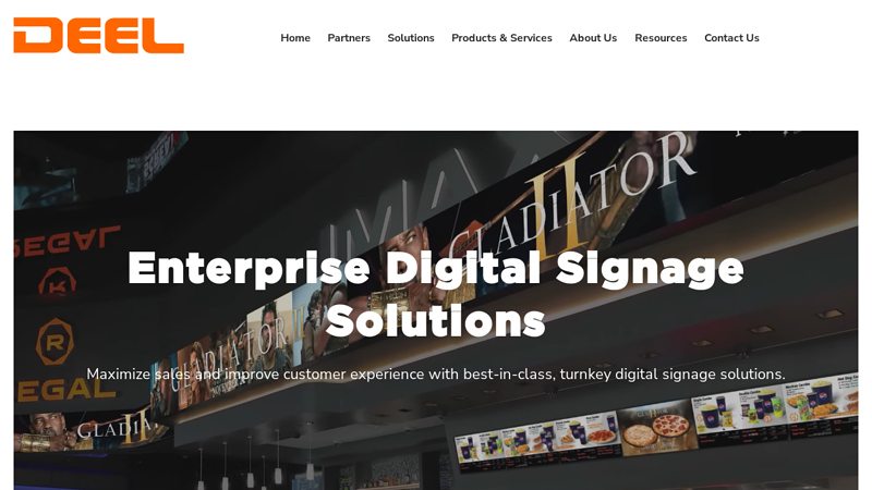 Enterprise Digital Signage Solutions