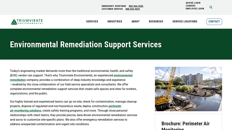 Environmental Remediation Support Services