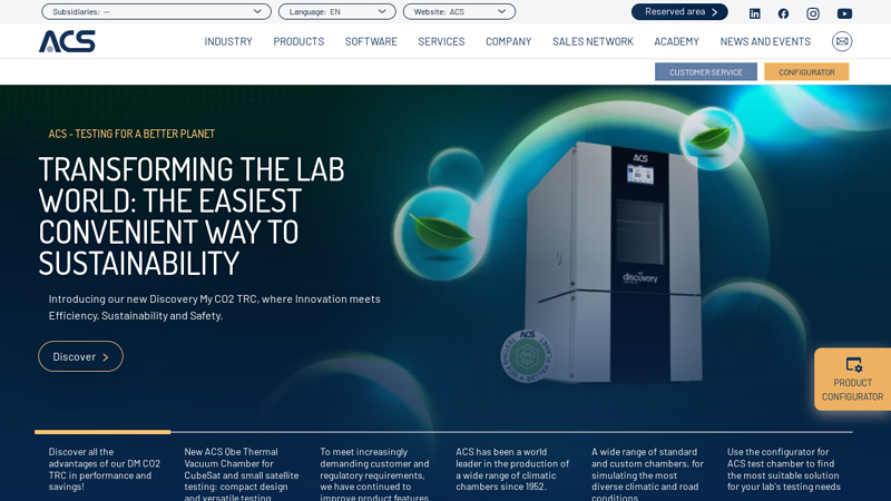 environmental test chambers since 1952