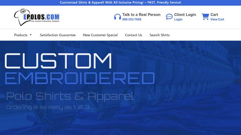 Epolos: Embroidered Polo Shirts