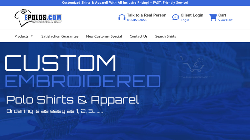 Epolos: Embroidered Polo Shirts
